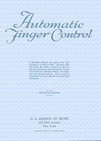 Automatic finger control: Seventh Edition