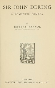 Sir John Dering: A romantic comedy