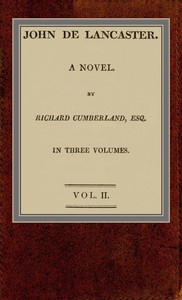 John de Lancaster: a novel; vol. II.