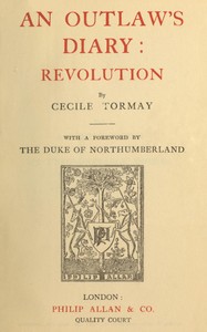 An outlaw's diary: revolution