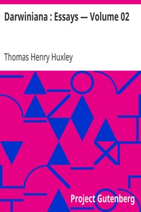Darwiniana : Essays — Volume 02