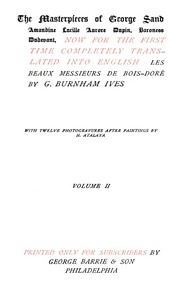 Les beaux messieurs de Bois-Doré Vol. 2 (of 2)
