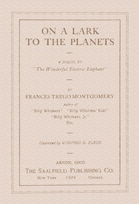 On a lark to the planets: A sequel to "The wonderful electric elephant"