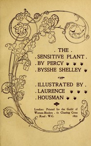 The sensitive plant