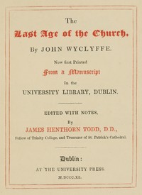 The last age of the church