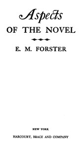 Aspects of the novel
