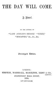 The day will come : $b a novel