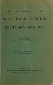 Ikom folk stories from Southern Nigeria