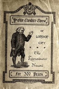 The book of The Cheese : $b Being traits and stories of "Ye Olde Cheshire Cheese"