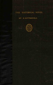 The historical novel : $b An essay