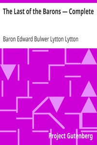 The Last of the Barons — Complete