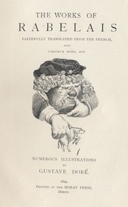 Gargantua and Pantagruel, Illustrated, Book 1
