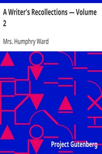 A Writer's Recollections — Volume 2